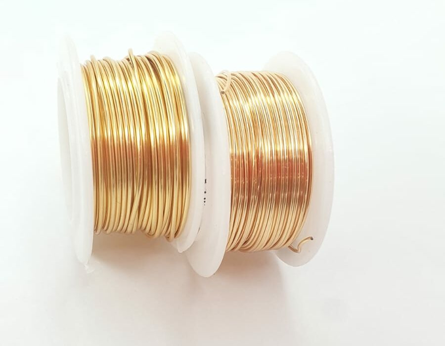 Rollos de alambre goldfilled para herrajes para joyería en Panamá