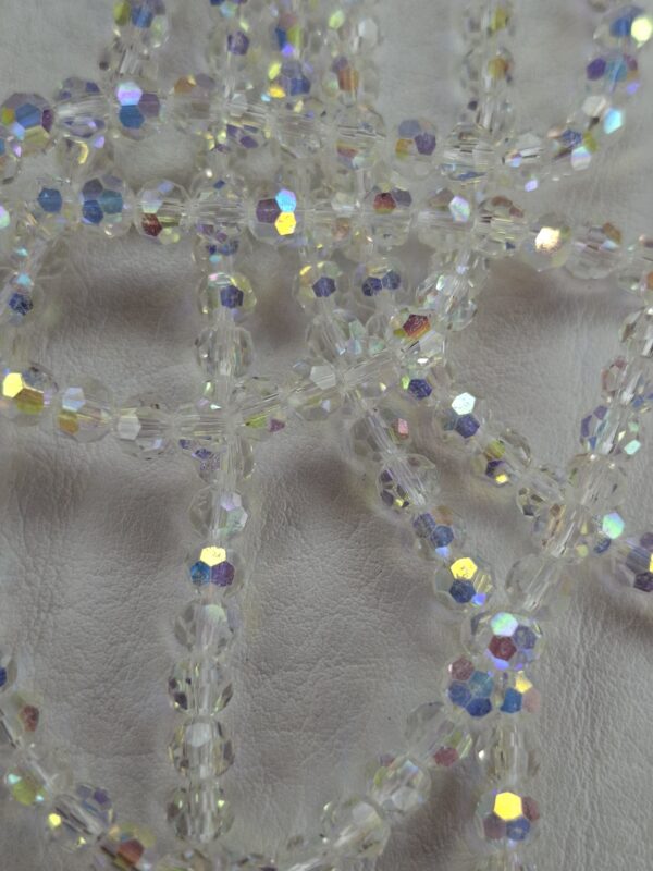 Tira cristal tipo swarovski 6mm