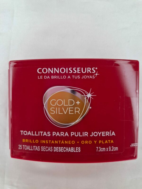 Toallitas desechables para joyería oro y plata