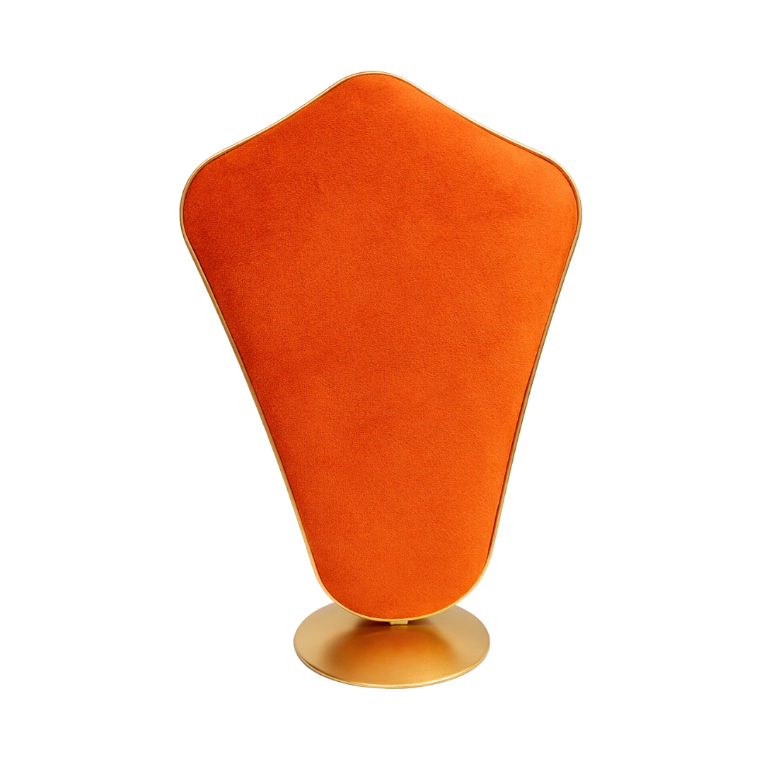 Exhibor de anillos redondo liso abajo