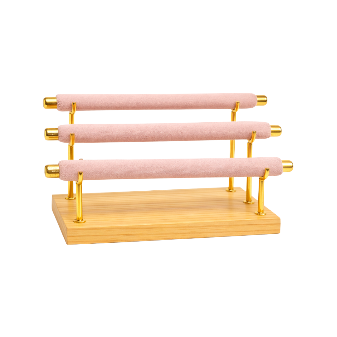 Exhibidor 3 niveles para anillos