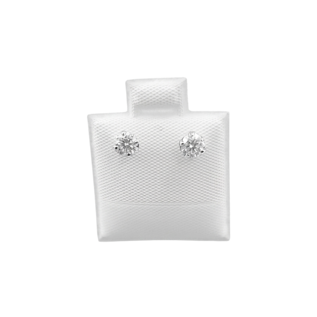 Topito Punto diamante grande plata 925