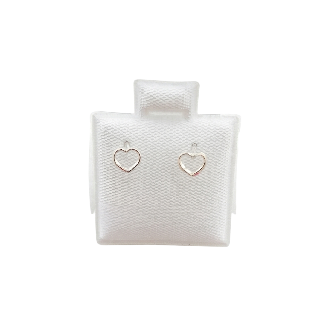 Topito Borde corazón plata 925