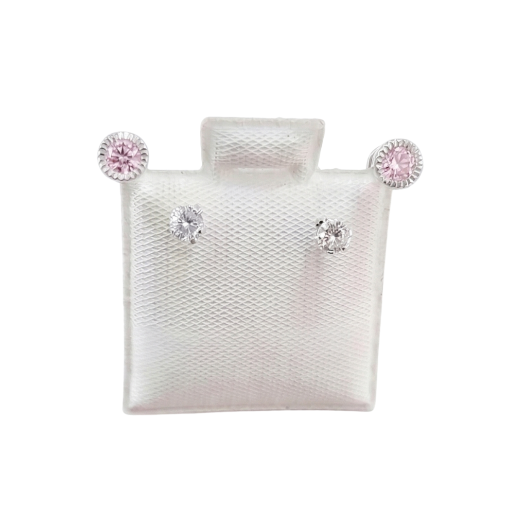 Topitos estilo teléfono plata 925