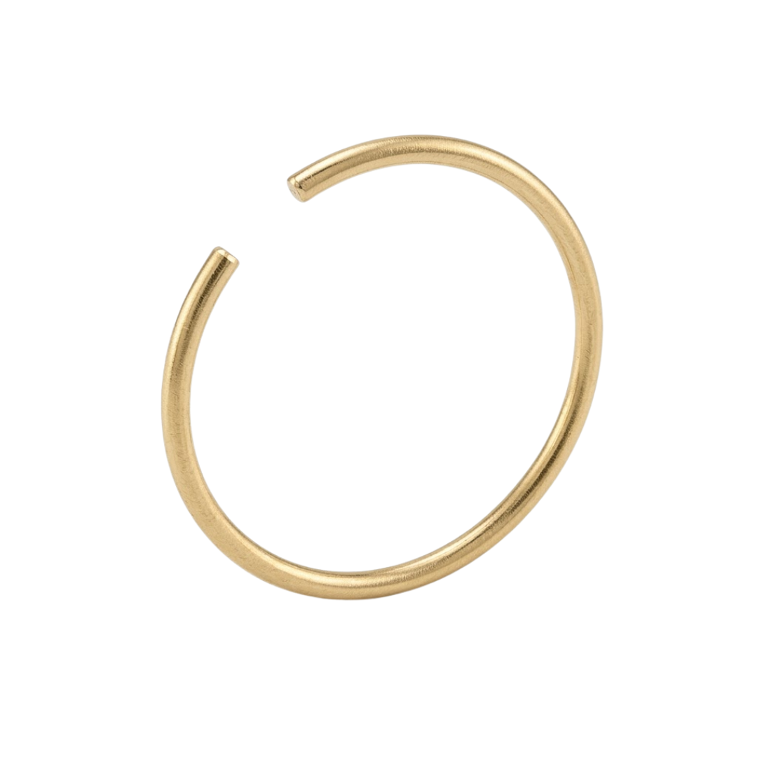 Piercing nariz Argolla sencilla Oro 14K